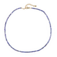 Collier en argent et Tanzanite