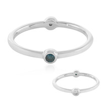 Bague en argent et Diamant I2 (H)