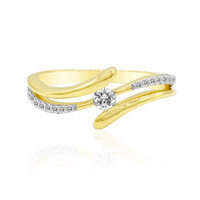 Bague en or et Diamant IF (D)