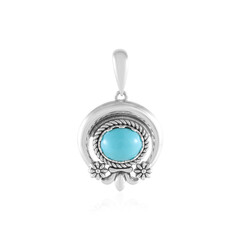 Pendentif en argent et Turquoise (Desert Chic)