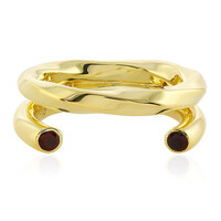 Bague en argent et Grenat d'Inde