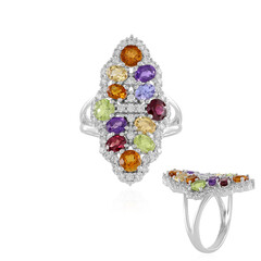 Bague en argent et Améthyste
