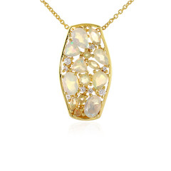 Collier en argent et Opale Welo