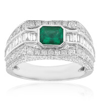 Bague en or et Emeraude de Colombie (CIRARI)