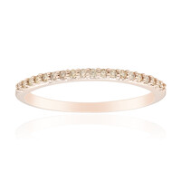 Bague en or et Diamant rose de France SI1 d'Argyle 