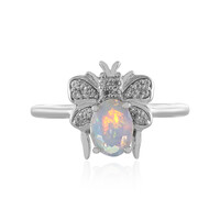 Bague en argent et Opale Welo