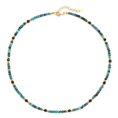 Collier en argent et Chrysocolle
