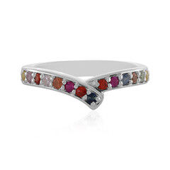 Bague en argent et Saphir