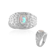 Bague en argent et Opale Welo AAA (de Melo)