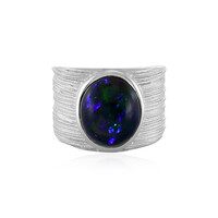 Bague en argent et Opale Mezezo