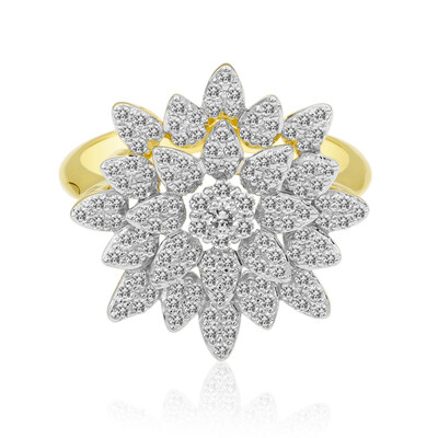 Bague en or et Diamant IF (D) (Annette)