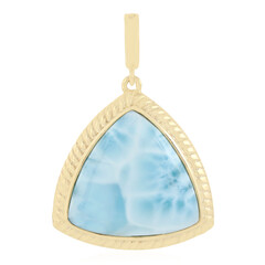 Pendentif en argent et Larimar