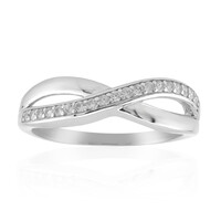 Bague en argent et Zircon
