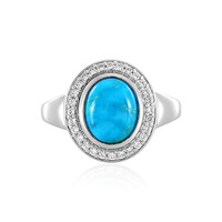 Bague en argent et Turquoise arizona