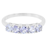 Bague en argent et Tanzanite