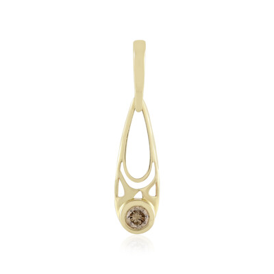 Pendentif en or et Diamant champagne I2 (Ornaments by de Melo)