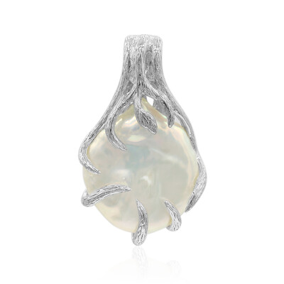 Pendentif en argent et Perle de culture d'eau douce (TPC)