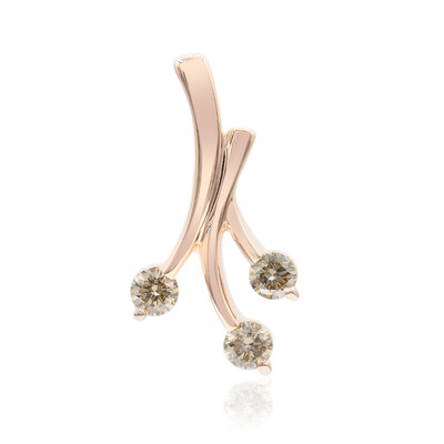 Pendentif en or et Diamant rose de France SI1 d'Argyle  (Annette)