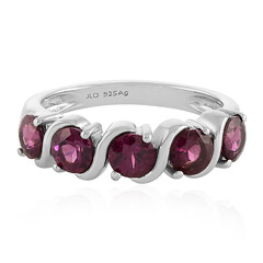 Bague en argent et Grenat de Tocantin