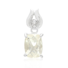Pendentif en argent et Orthose