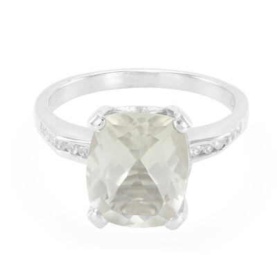 Bague en argent et Orthose