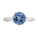 Bague en or et Topaze bleu de Londres