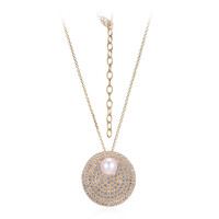 Collier en argent et Perle de culture d'eau douce
