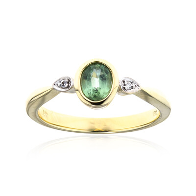 Bague en or et Kyanite Menthe (CUSTODANA)