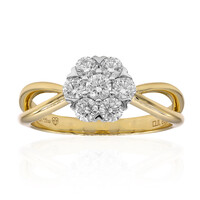 Bague en or et Diamant IF (D)