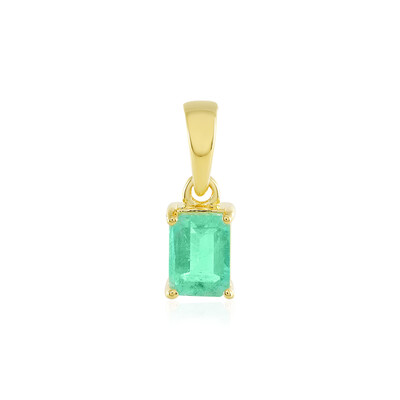 Pendentif en argent et Emeraude de Russie
