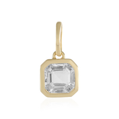 Pendentif en argent et Topaze blanche
