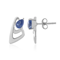 Boucles d'oreilles en argent et Kyanite du Népal
