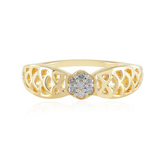 Bague en argent et Diamant I2 (I)