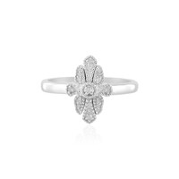 Bague en argent et Diamant I2 (J)