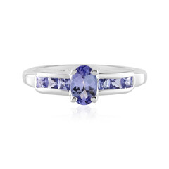 Bague en argent et Tanzanite