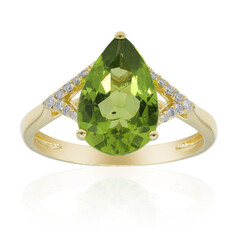 Bague en or et Péridot de Dashihe (CIRARI)