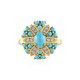 Bague en argent et Turquoise Sleeping Beauty (Faszination Türkis)