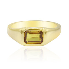 Bague en or et Saphir orange de Ban Ka Cha