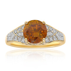 Bague en or et Sphalérite