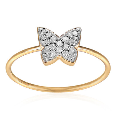 Bague en or et Diamant I3 (I)
