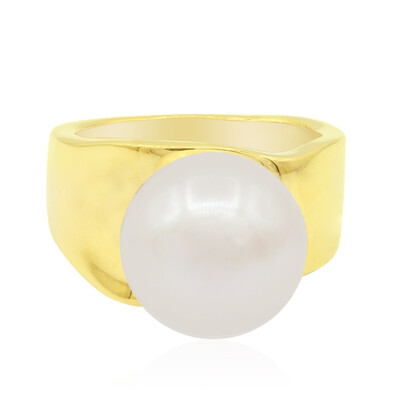 Bague en argent et Perle de culture d'eau douce