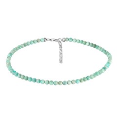 Collier en argent et Amazonite