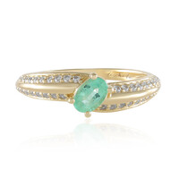 Bague en or et Emeraude de Russie (de Melo)
