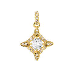 Pendentif en argent et Topaze blanche