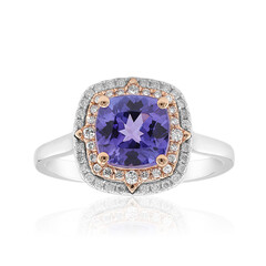 Bague en or et Tanzanite AAA (CIRARI)