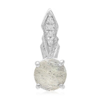 Pendentif en argent et Spectrolite