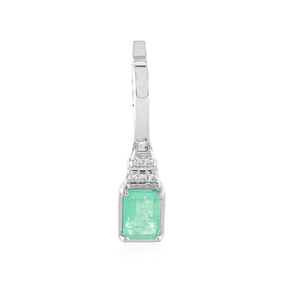 Pendentif en argent et Emeraude de Russie