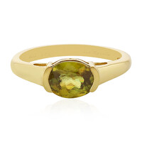 Bague en or et Sphène (La Revelle)