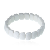 Bracelet et Agate blanche