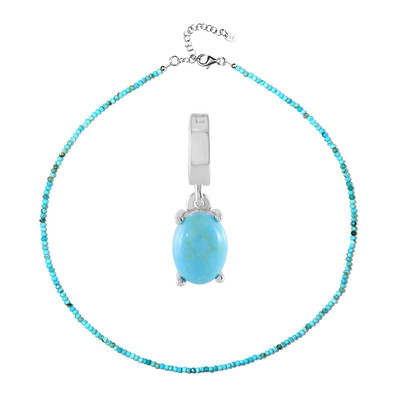 Parure en argent et Turquoise